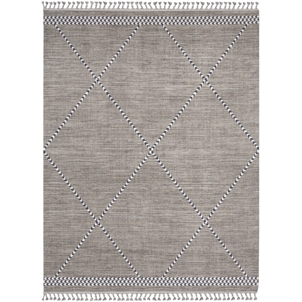 Nourison Asilah ASI01 Area Rug, Mocha, 7'10" x 10'6" Nourison Asilah ASI01 Area Rug, Mocha, 7'10" x 10'6"