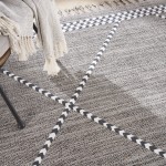 Nourison Asilah ASI01 Area Rug, Mocha, 7'10" x 10'6"