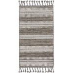 Nourison Asilah ASI02 Area Rug, Mocha/Ivory, 2'2" x 4'5"