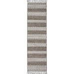 Nourison Asilah ASI02 Runner Rug, Mocha/Ivory, 2'2" x 8'2"
