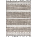 Nourison Asilah ASI02 Area Rug, Mocha/Ivory, 4' x 6'2"