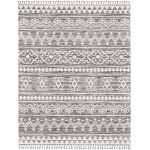 Nourison Asilah ASI03 Area Rug, Grey/Ivory, 9' x 12'2"