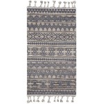 Nourison Asilah ASI03 Area Rug, Mocha/Charcoal, 2'2" x 4'5"