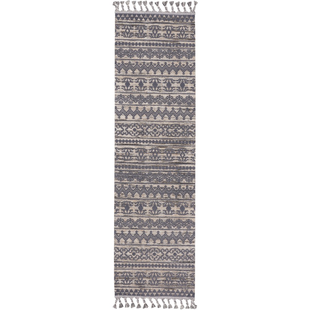 Nourison Asilah ASI03 Runner Rug, Mocha/Charcoal, 2'2" x 8'2" Nourison Asilah ASI03 Runner Rug, Mocha/Charcoal, 2'2" x 8'2"
