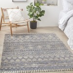 Nourison Asilah ASI03 Area Rug, Mocha/Charcoal, 4' x 6'2"