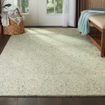 Nourison Azura AZM01 Area Rug, Ivory/Grey/Teal, 5'3" x 7'5"