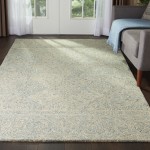 Nourison Azura AZM01 Area Rug, Ivory/Light Blue, 5'3" x 7'5"