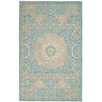 Nourison Azura AZM02 Area Rug, Ocean, 5'3" x 7'5"