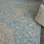 Nourison Azura AZM02 Area Rug, Ocean, 5'3" x 7'5"