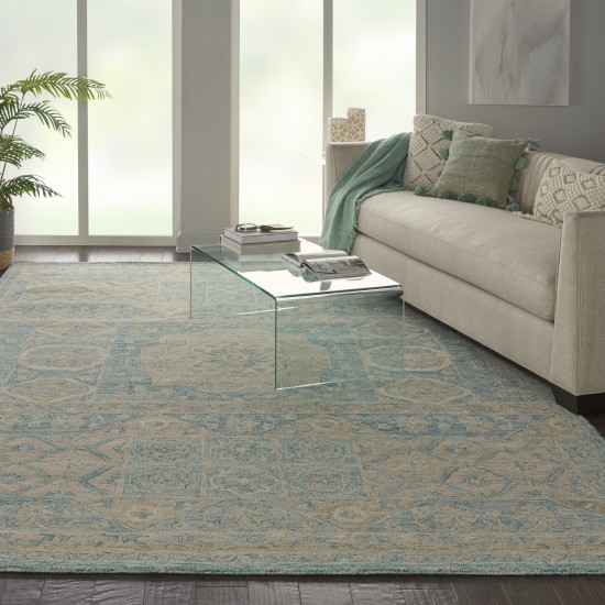 Nourison Azura AZM02 Area Rug, Ocean, 8' x 11'