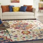 Nourison Bahari BAH01 Area Rug, Multicolor, 8' x 10'