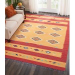 Nourison Baja BAJ02 Area Rug, Orange/Red, 8' x 10'