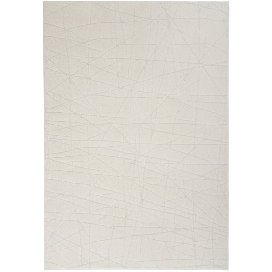 Calvin Klein Ck023 Balance BLN02 Area Rug, Ivory, 3'11" x 5'11"