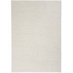 Calvin Klein Ck023 Balance BLN02 Area Rug, Ivory, 5'3" x 7'3"