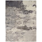 Nourison Celestial CES02 Area Rug, Ivory/Grey, 10' x 14'