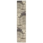 Nourison Celestial CES02 Runner Rug, Ivory/Grey, 2'2" x 12'