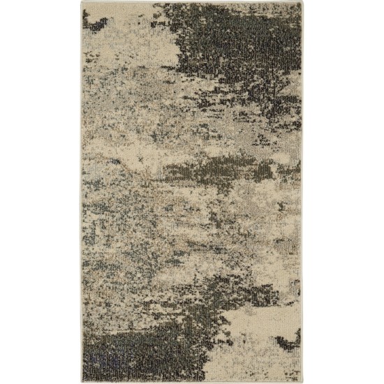 Nourison Celestial CES02 Area Rug, Ivory/Grey, 2'2" x 3'9"