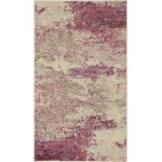 Nourison Celestial CES02 Area Rug, Ivory/Pink, 2'2" x 3'9"