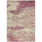 Nourison Celestial CES02 Area Rug, Ivory/Pink, 5'3" x 7'3"