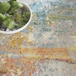 Nourison Celestial CES02 Area Rug, Sealife, 10' x Round