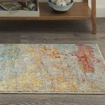 Nourison Celestial CES02 Area Rug, Sealife, 3' x 5'