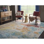 Nourison Celestial CES02 Area Rug, Sealife, 7' x 10'