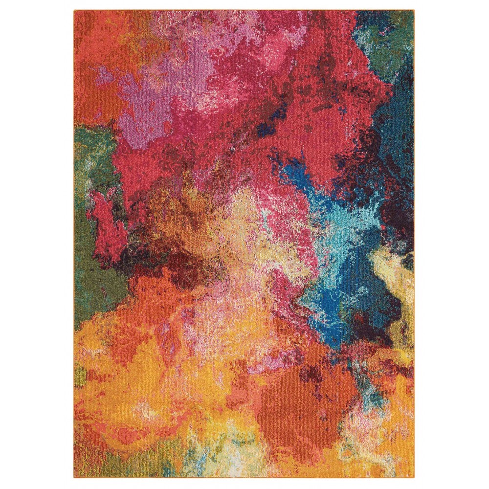 Nourison Celestial CES04 Area Rug, Palette, 3'11" x 5'11"