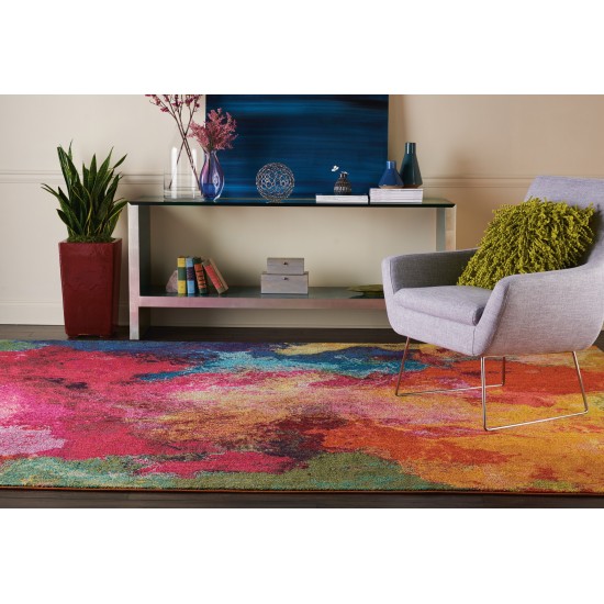 Nourison Celestial CES04 Area Rug, Palette, 7'10" x 10'6"