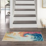 Nourison Celestial CES07 Area Rug, Wave, 2'2" x 3'9"