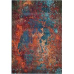 Nourison Celestial CES08 Area Rug, Atlantic, 3'11" x 5'11"