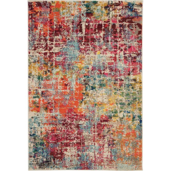 Nourison Celestial CES13 Area Rug, Pink/Multicolor, 3'11" x 5'11"