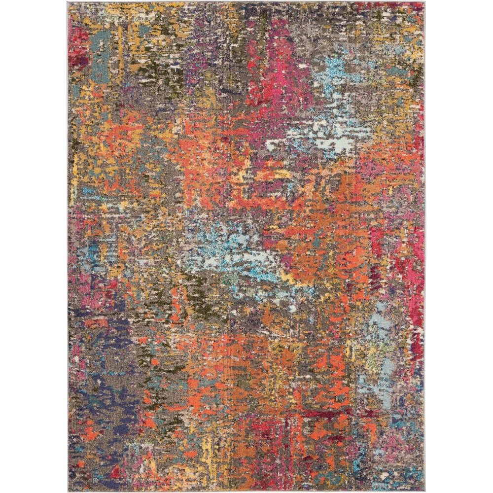 Nourison Celestial CES14 Area Rug, Sunset, 5'3" x 7'3"