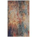 Nourison Celestial CES15 Area Rug, Multicolor, 3' x 5'