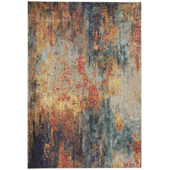 Nourison Celestial CES15 Area Rug, Multicolor, 3'11" x 5'11"