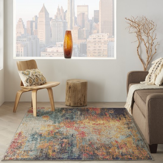 Nourison Celestial CES15 Area Rug, Multicolor, 3'11" x 5'11"