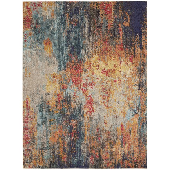 Nourison Celestial CES15 Area Rug, Multicolor, 9' x 12'