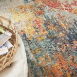 Nourison Celestial CES15 Area Rug, Multicolor, 9' x 12'