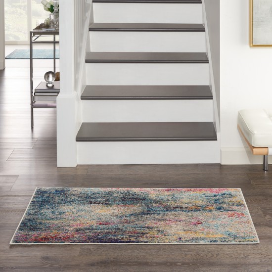 Nourison Celestial CES16 Area Rug, Multicolor, 2'2" x 3'9"