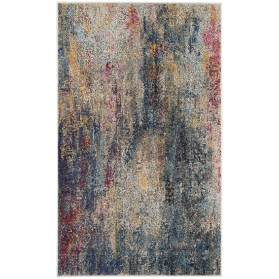 Nourison Celestial CES16 Area Rug, Multicolor, 3' x 5'