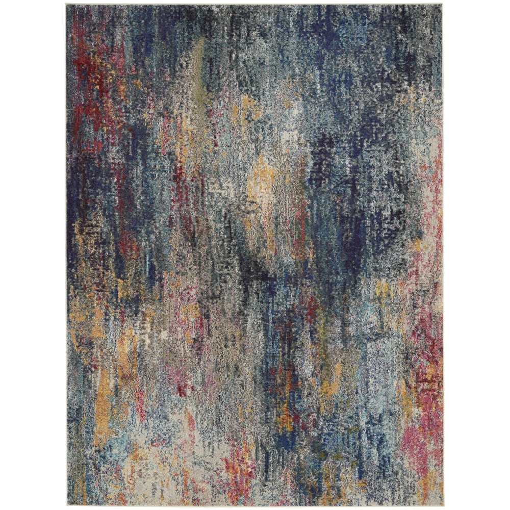 Nourison Celestial CES16 Area Rug, Multicolor, 6'7" x 9'7"