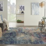 Nourison Celestial CES16 Area Rug, Multicolor, 6'7" x 9'7"