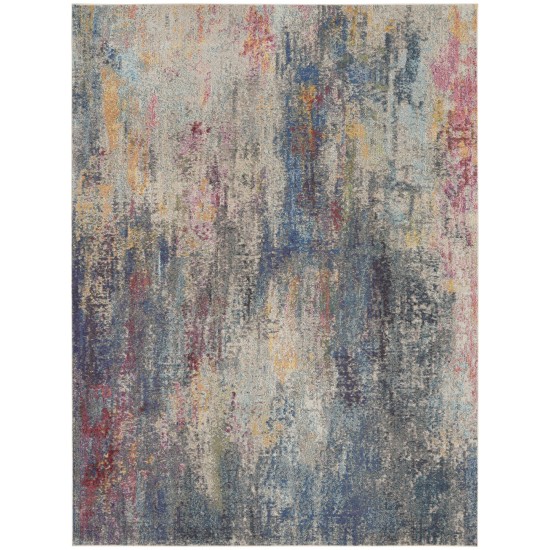 Nourison Celestial CES16 Area Rug, Multicolor, 9' x 12'