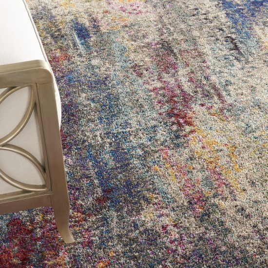 Nourison Celestial CES16 Area Rug, Multicolor, 9' x 12'