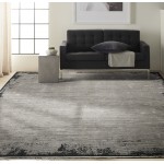 Calvin Klein Balian CK51 Area Rug, Grey/Black, 8' x 10'