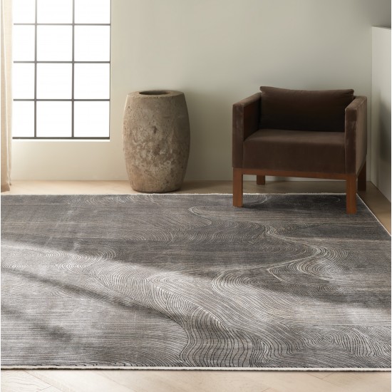 Calvin Klein Balian CK52 Area Rug, Grey, 10' x 13'2"