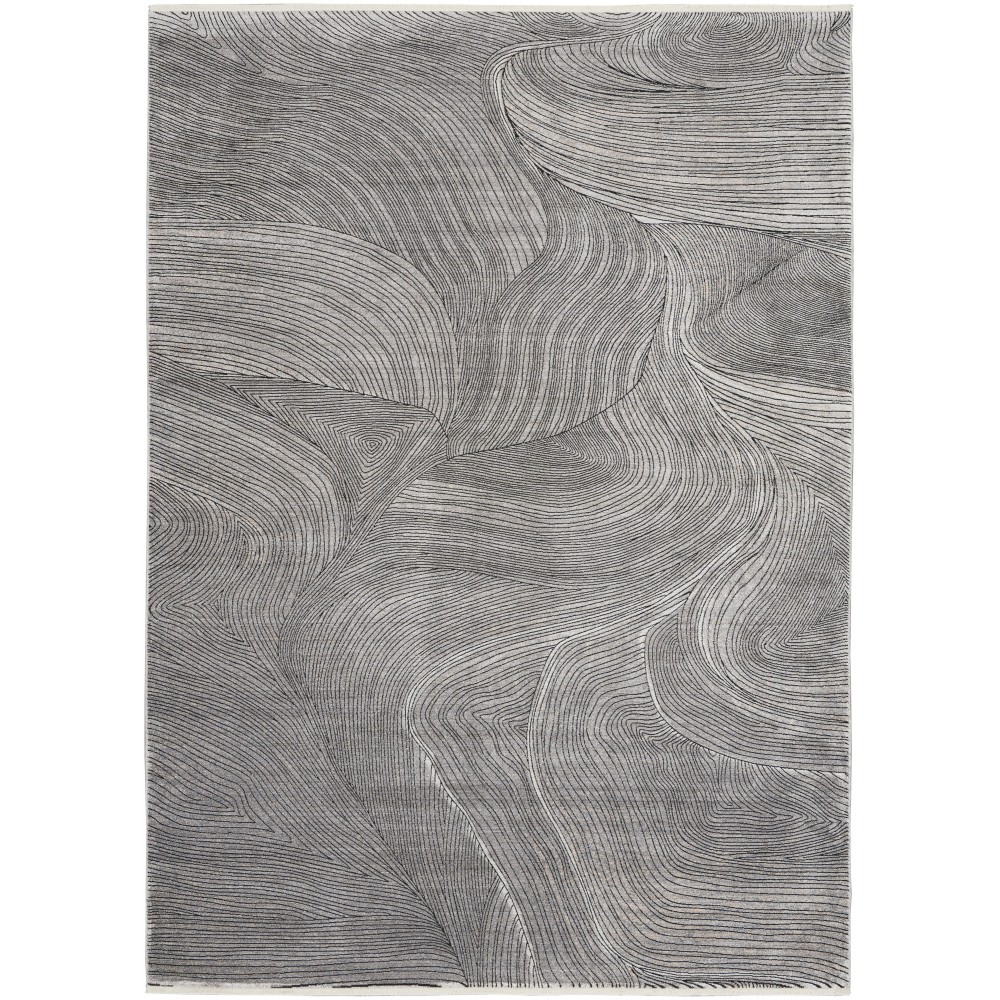 Calvin Klein Balian CK52 Area Rug, Grey, 5'3" x 7'3"