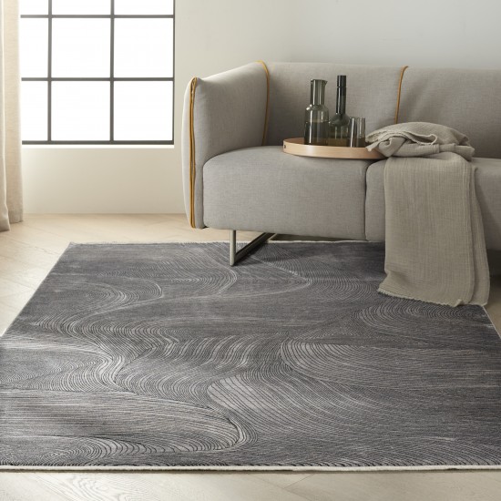 Calvin Klein Balian CK52 Area Rug, Grey, 5'3" x 7'3"