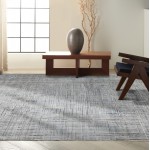 Calvin Klein Balian CK54 Area Rug, Blue, 10' x 13'2"