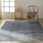 Calvin Klein Balian CK54 Area Rug, Blue, 5'3" x 7'3"