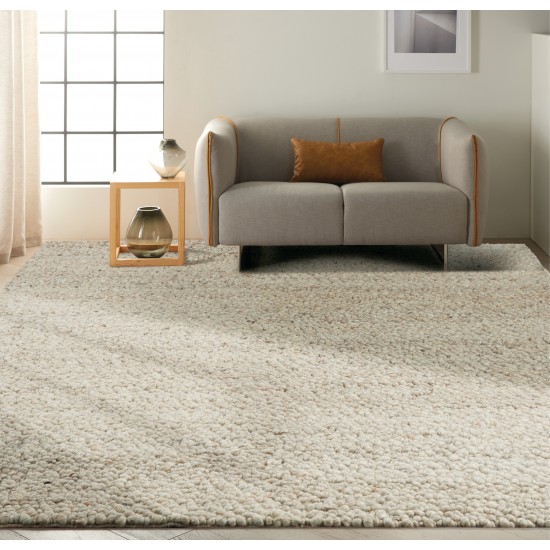 Calvin Klein Riverstone CK940 Area Rug, Grey/Ivory, 10' x 14'